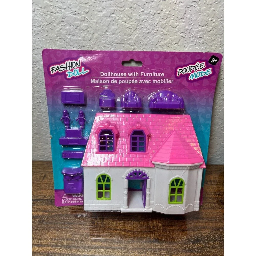 Poupee Mode Fashion Dollhouse Furniture Accessories Dolls Brand New Sealed Pink